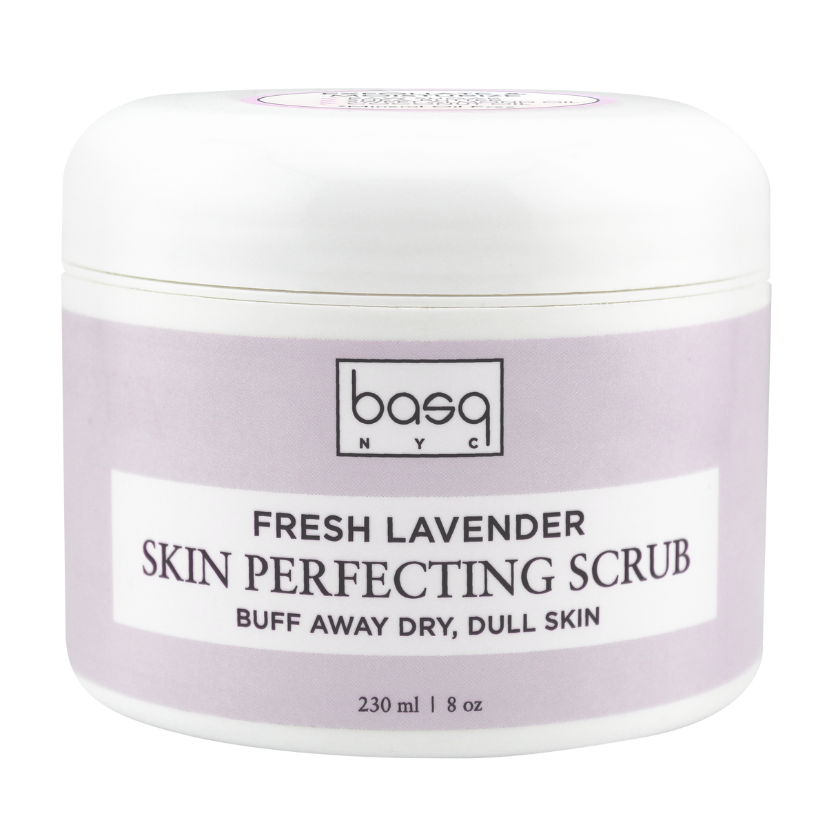Lavender Sugar Skin Perfecting Scrub – basq NYC